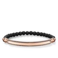 Bracciale Thomas Sabo Uomo in Argento Pietre dure LBA0087-444-11-L17.5
